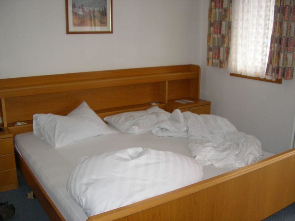Das Doppelbett Hotel Alpenhof