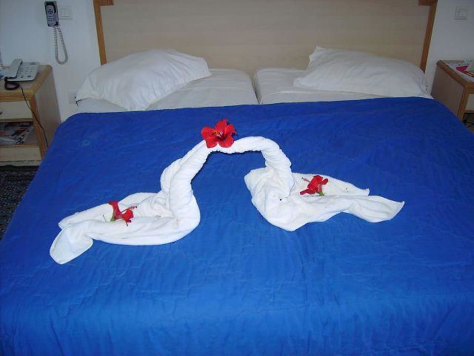 Bettdekoration Hotel Nesrine