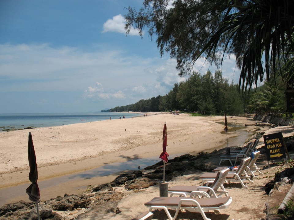 Wenig Menschen viel Platz Hotel Lanta Castaway Resort