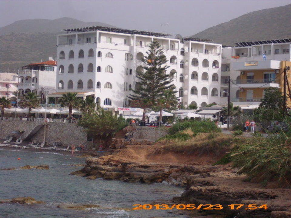 Etwas näher drann Glaros Beach Hotel