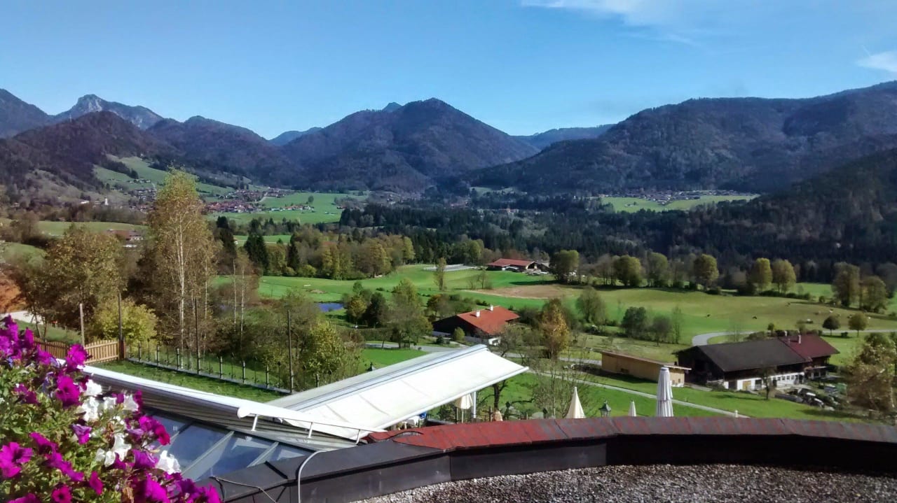 Blick vom Balkon Wohlfühlresort Peternhof