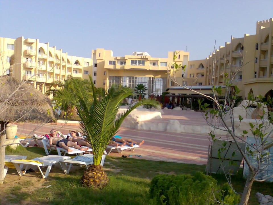 Innenansicht der Hotelanlage Skanes Serail Aquapark