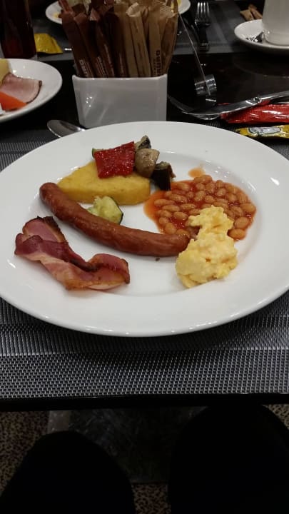 Moje śniadanie  Hilton Garden Inn Krakow Airport
