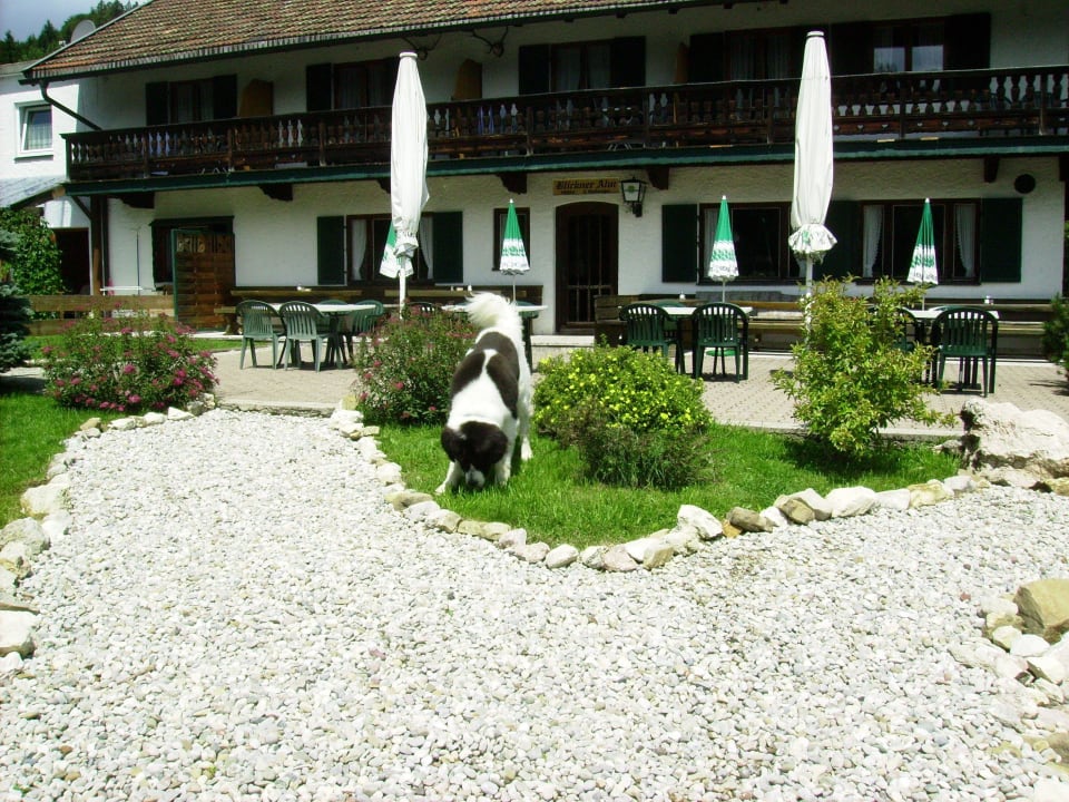 Hotelterrasse Haus Blickner Alm
