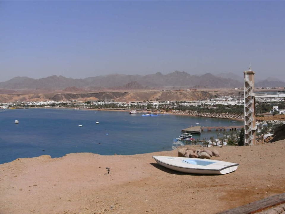 Blick über die Bucht Albatros Sharm Resort