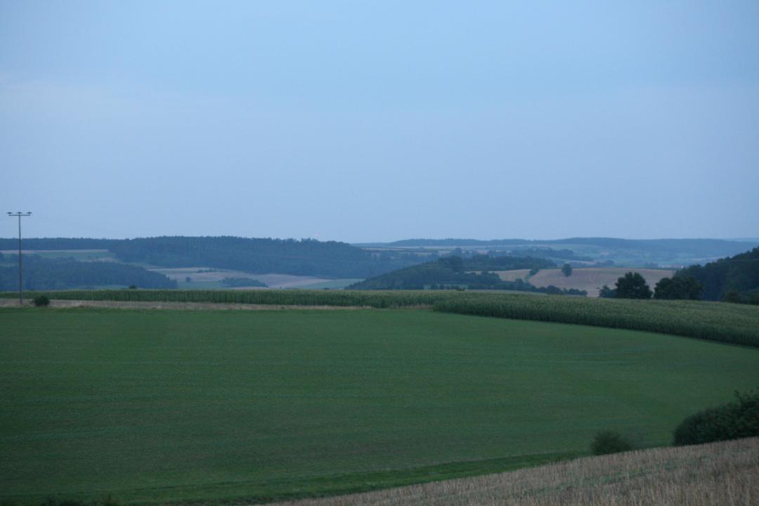 Aussichten bei der Treckertour Erlebnisbauernhof Ströbel