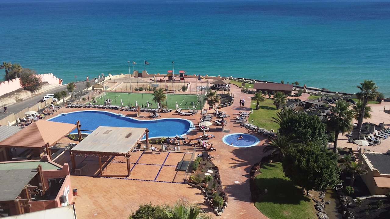 Blick auf die Anlage und den Srand H10 Tindaya