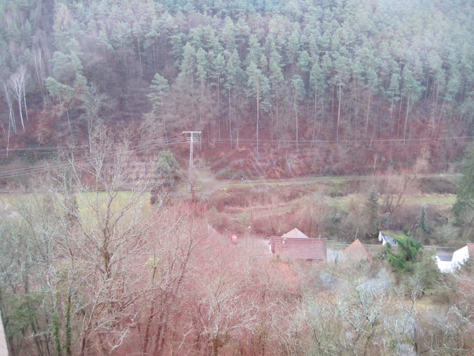 Aussicht des  Burg-Jugendherberge Altleiningen