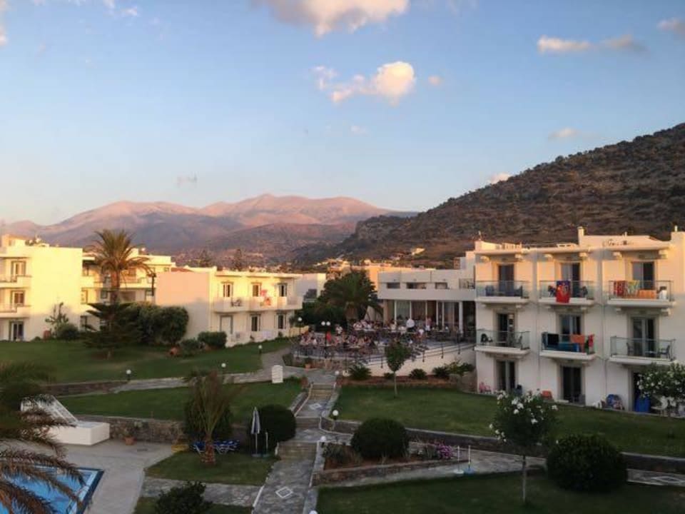 Sonnenuntergang Hotel Ariadne Beach
