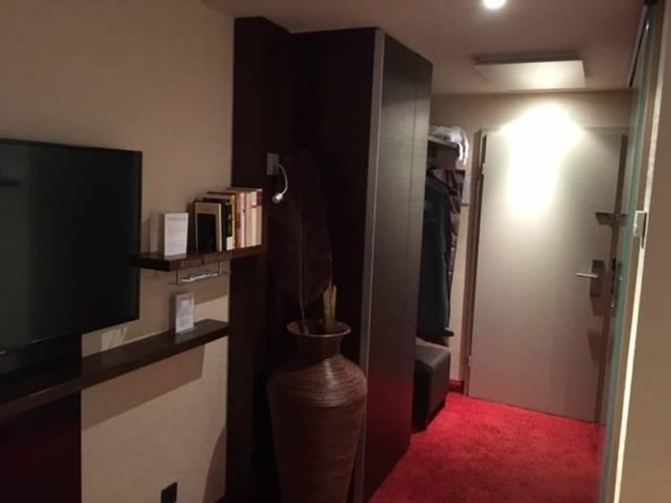 Eingangsbereich des Zimmers Hotel Atrium Mainz