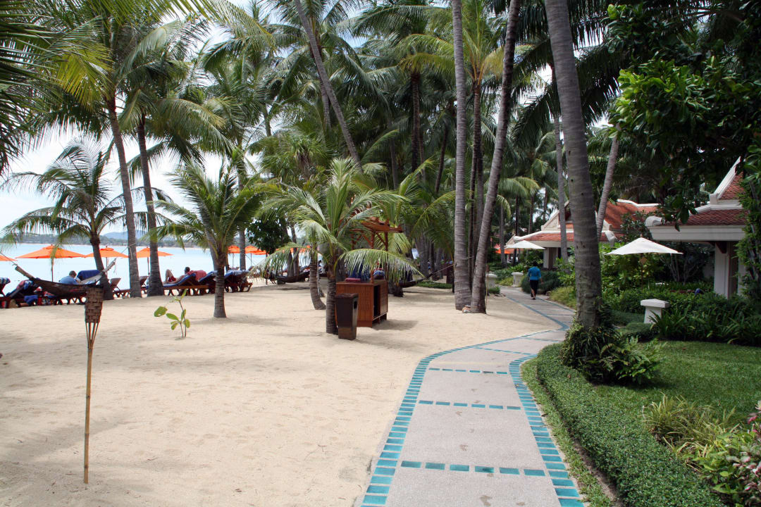 Blick zum Strand Santiburi Koh Samui