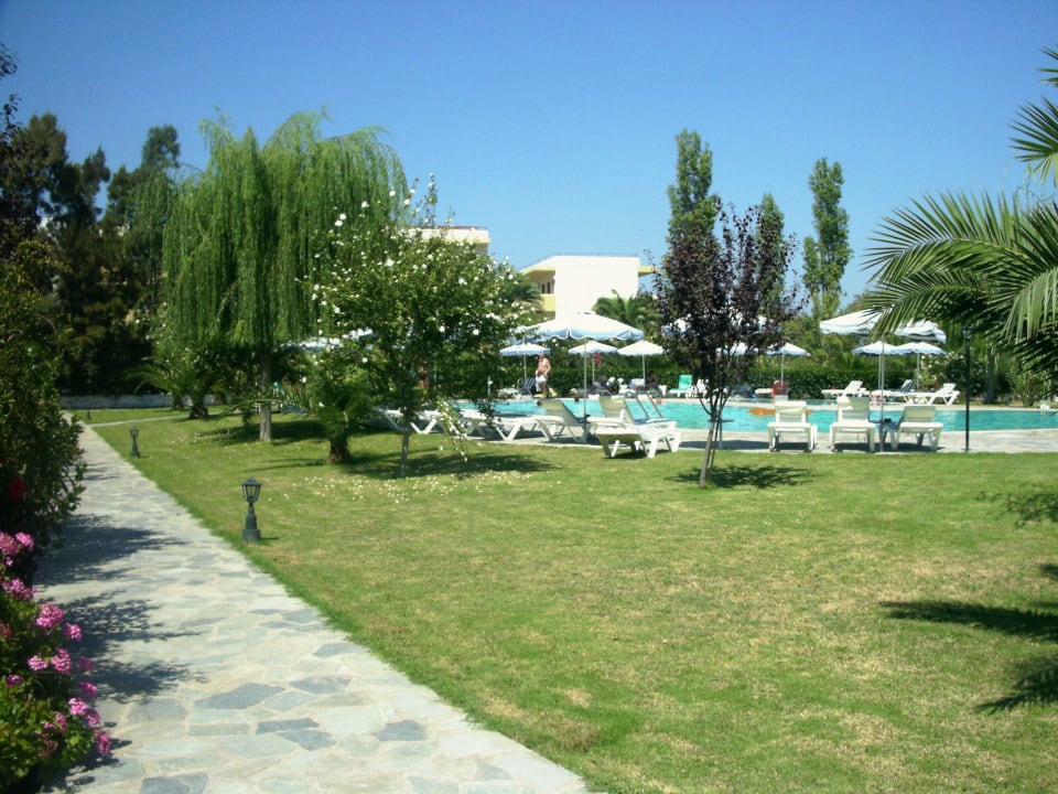 Der Garten mit Pool Hotel Esperia