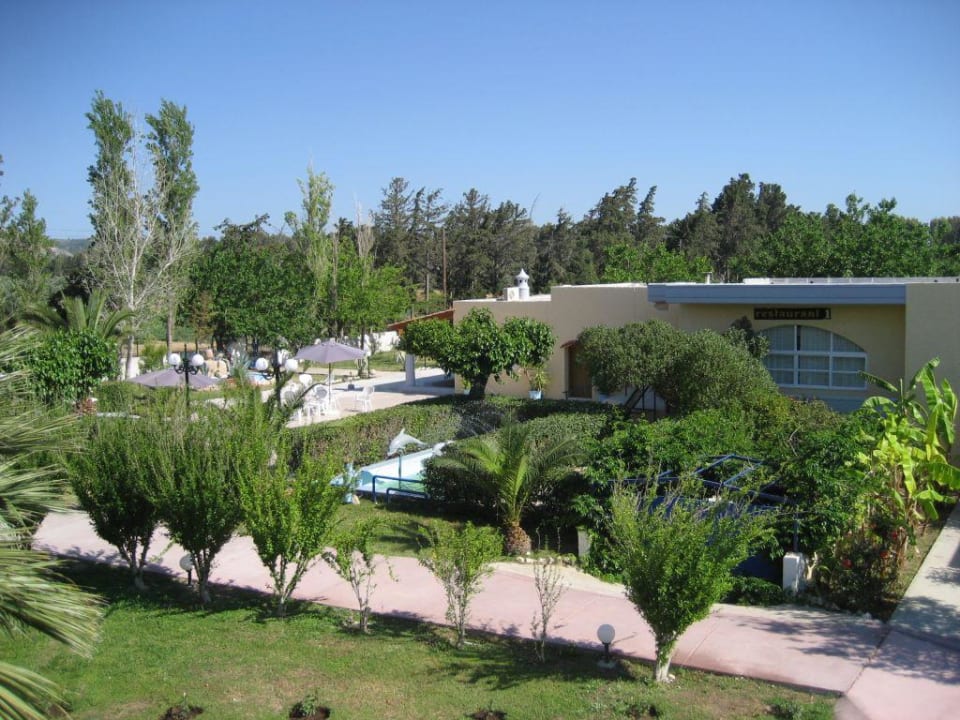 Blick vom Balkon Hotel Golden Odyssey