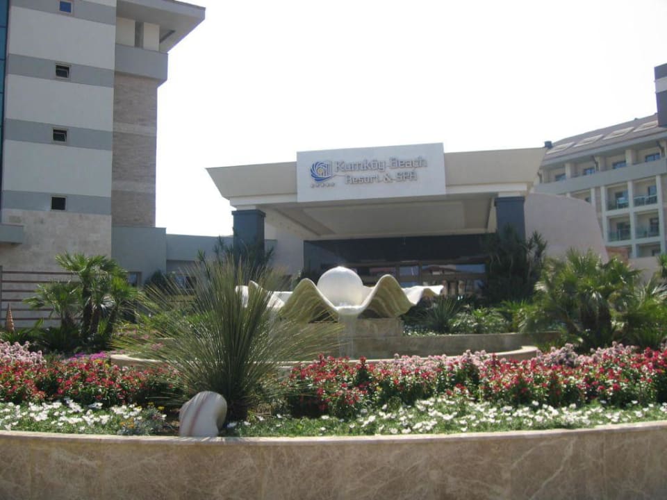 Die Auffahrt Sunis Kumköy Beach Resort Hotel & Spa