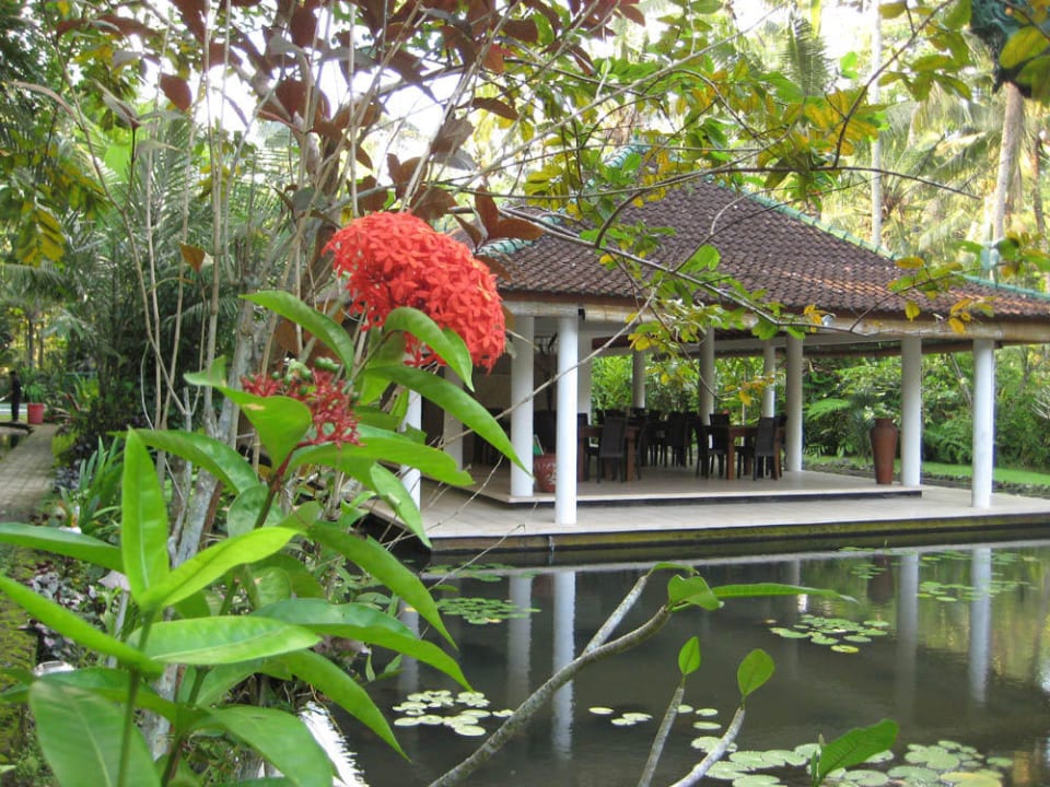 Open Air Speisesaal Jiwa Damai Jiwa Damai Retreat Bali