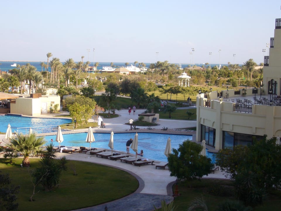 Ausblick aus dem Zimmer Steigenberger ALDAU Beach Hotel