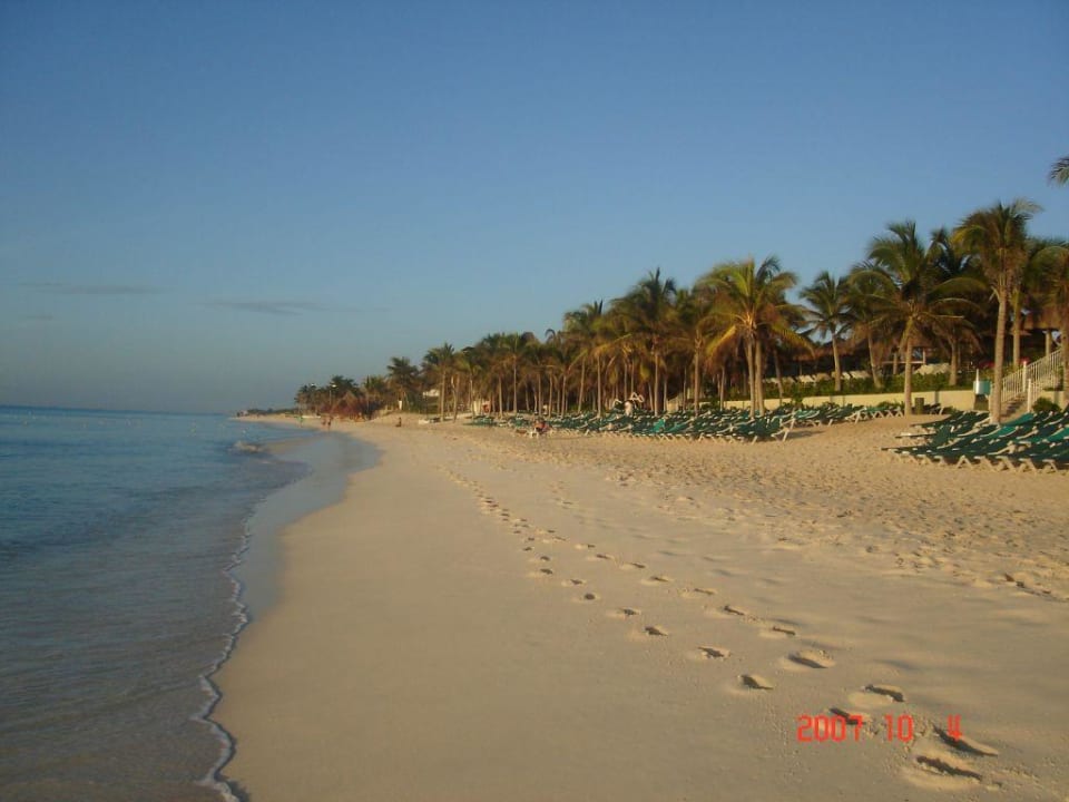 Strand Sonnenaufgang Hotel Riu Tequila