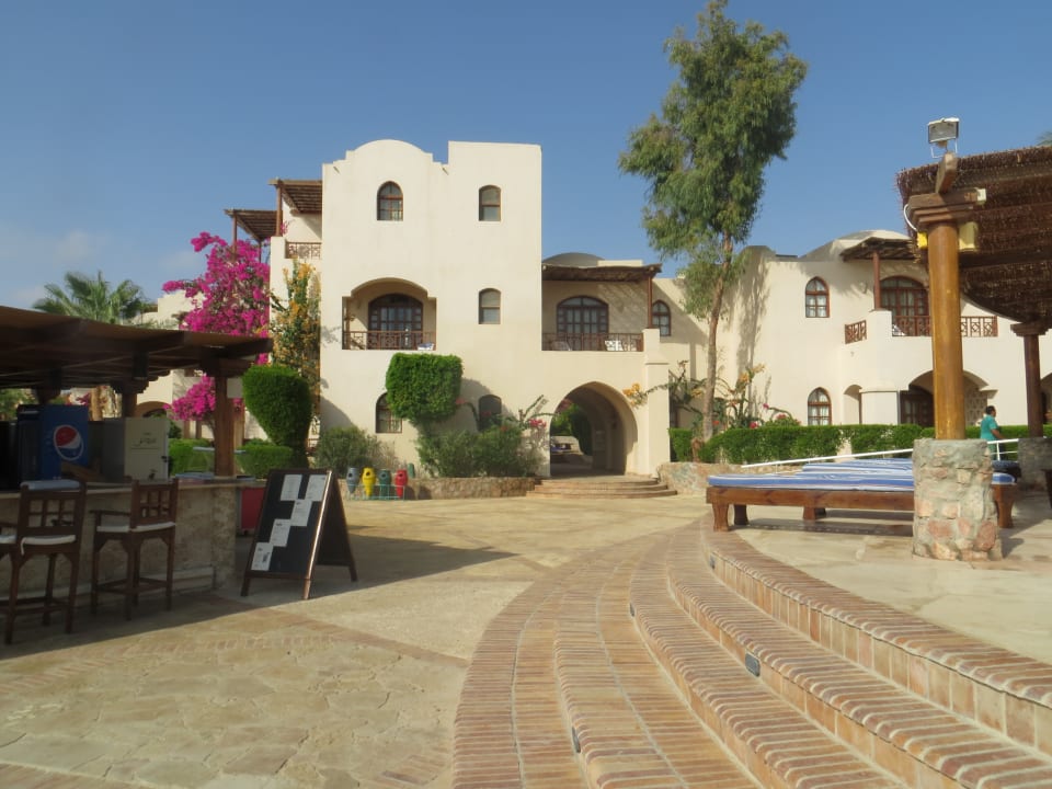 Außenansicht Sultan Bey Hotel, El Gouna