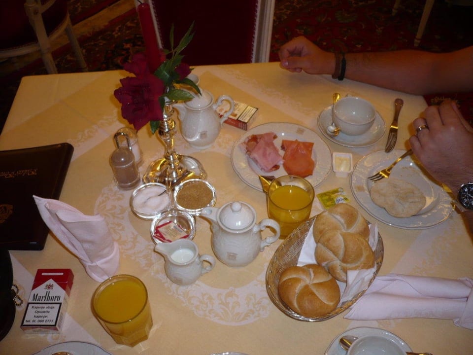 Super lecker Frühstücksbuffet Hotel Palais Porcia