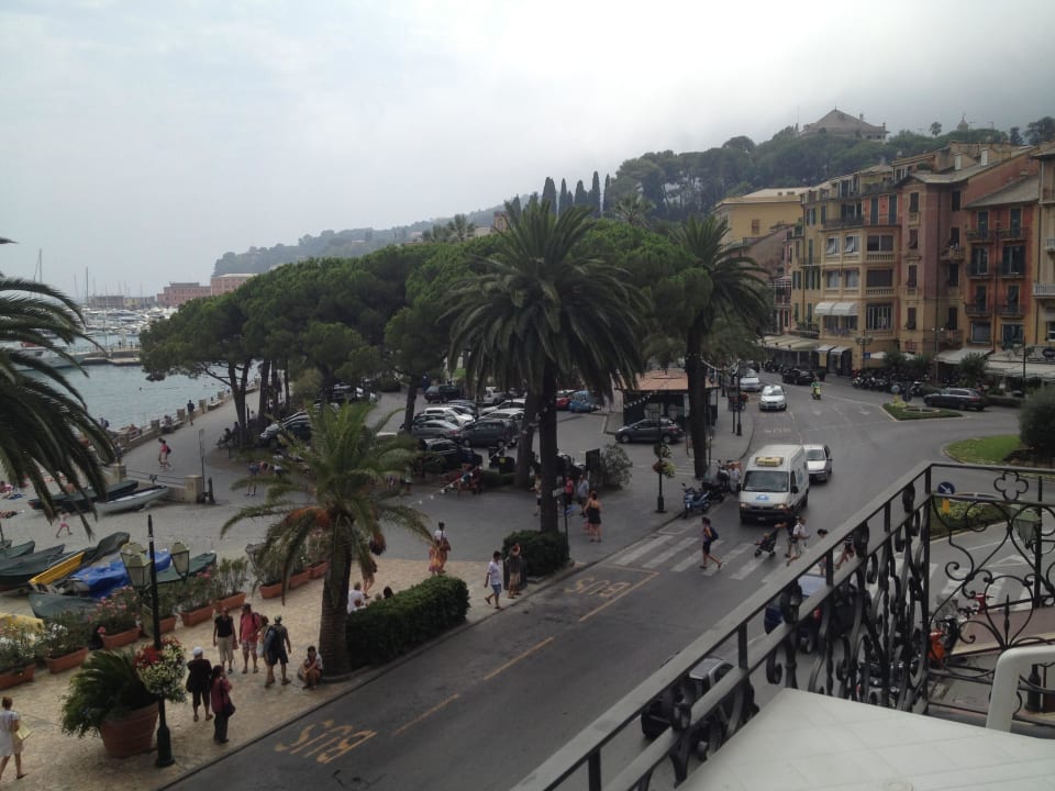 Blick von Balkon Hotel Lido Palace