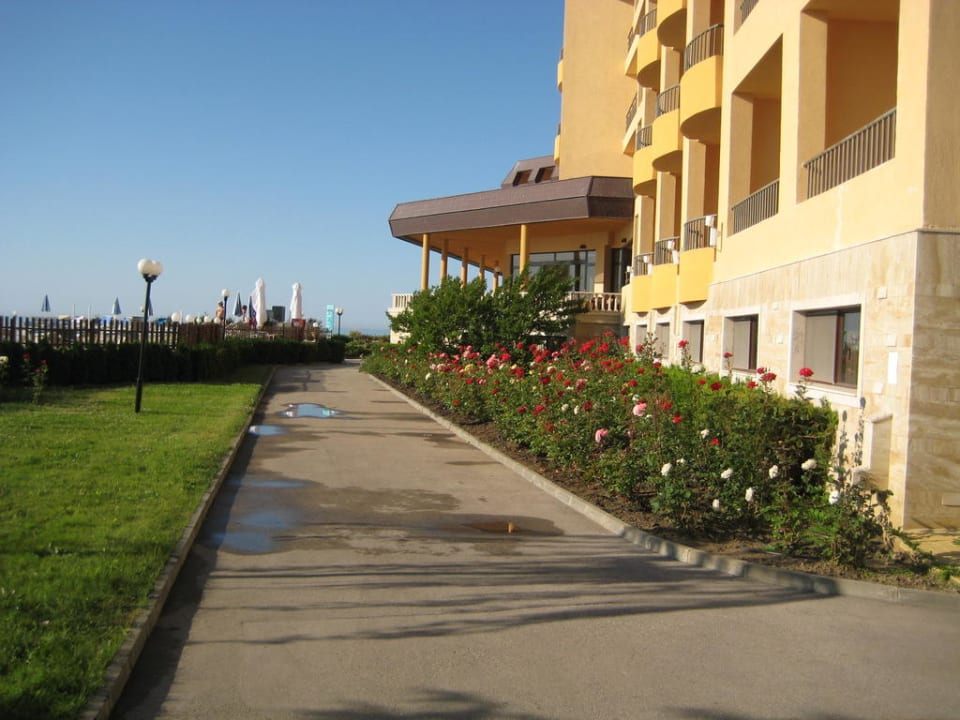 Blumenrabatten vor Haus Ii HVD Riviera Beach