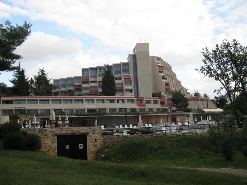 Sicht von der Meerseite Rubin Hotel