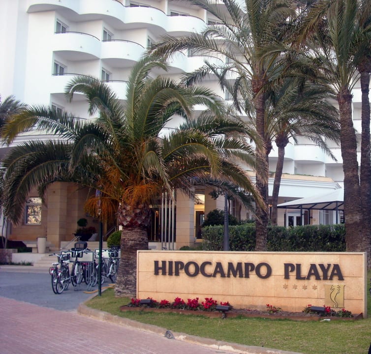 Eingang Hotel Hipotels Hipocampo Playa