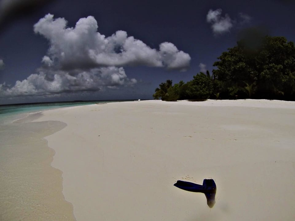 Strand an der ostwärtigen Seite Adaaran Select Meedhupparu Island Resort - Premium All Inclusive