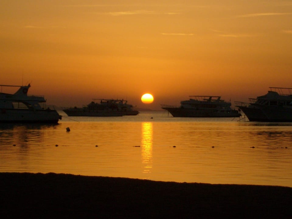 Sonnenaufgang 5:13 Uhr The Grand Hotel Hurghada