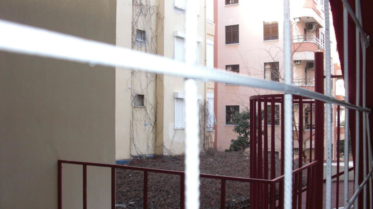 Balkonausblick Hotel Aslan City Kleopatra