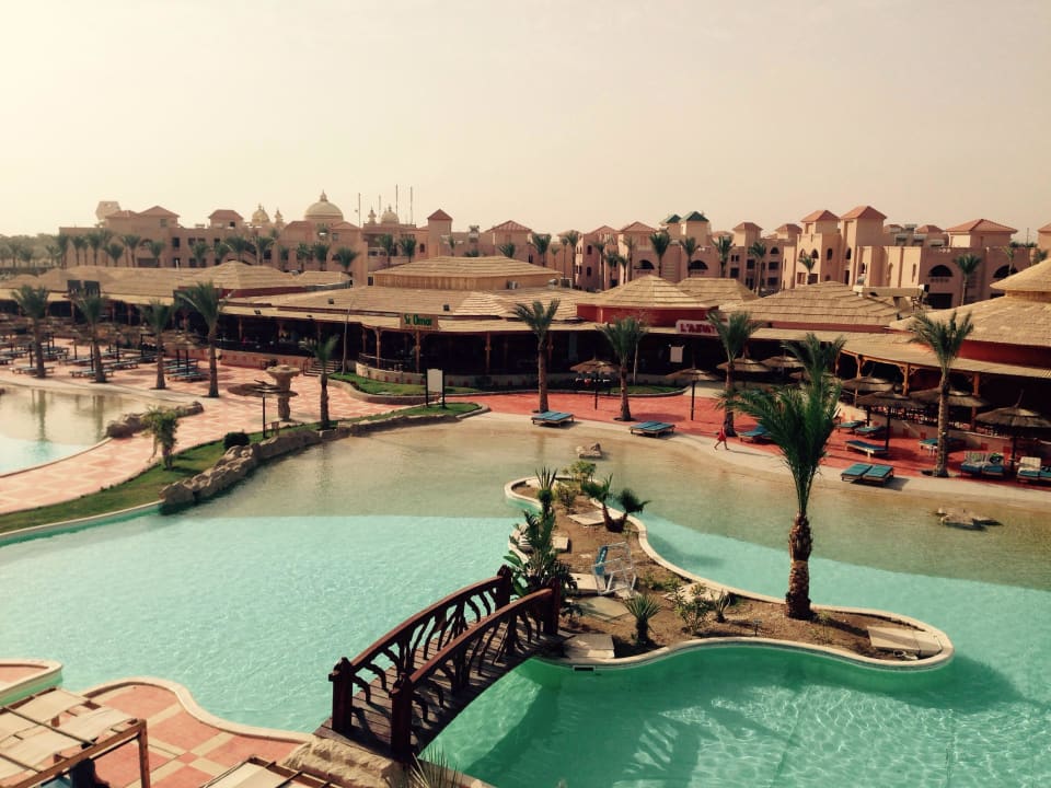 Blick vom Balkon  Pickalbatros Aqua Vista Resort - Hurghada