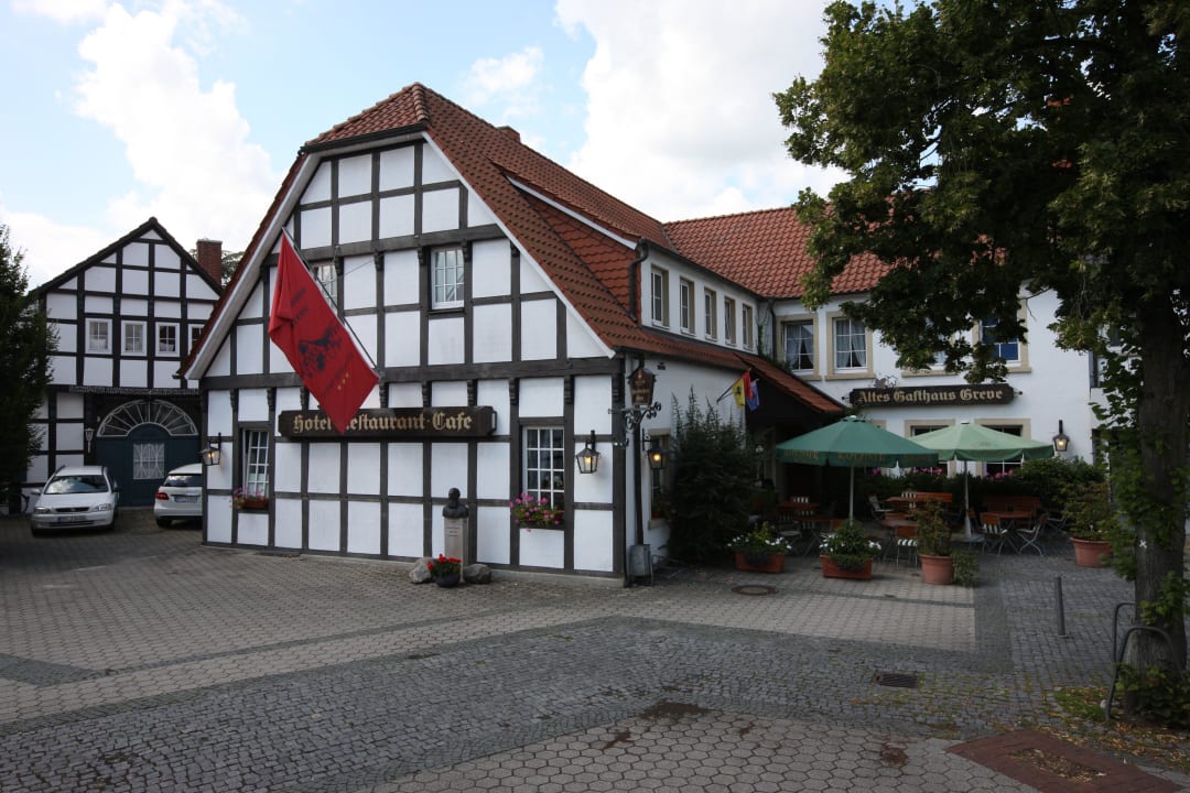 Ansicht vom historischen Marktplatz Hotel Altes Gasthaus Greve