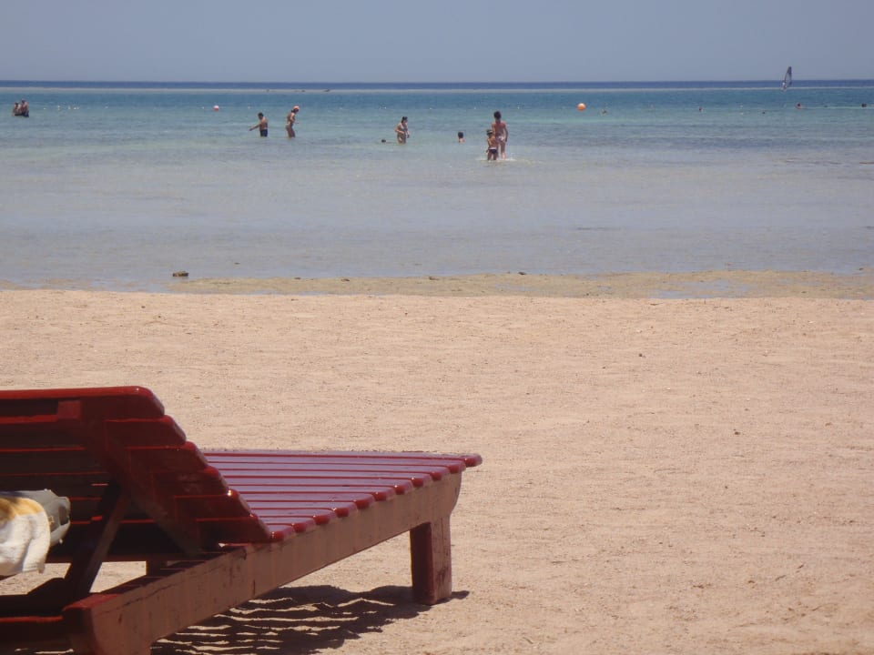 Jak widać plaża dość płytka Regency Plaza Aqua Park & Spa