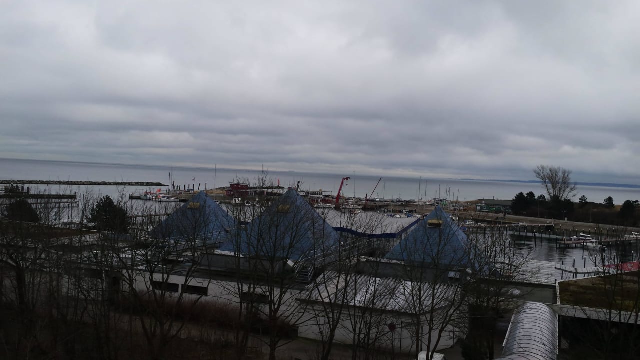 Ausblick vom Fenst Damp Ostsee Resort & Ferienpark