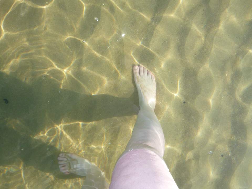 Kaltes klares Wasser HVD Clubhotel Miramar