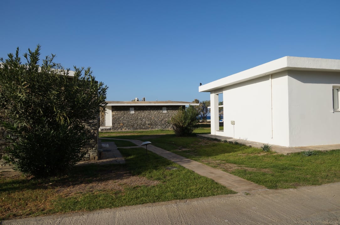Blick auf das Meer von Terrasse Zimmer 438 Civitel Creta Beach