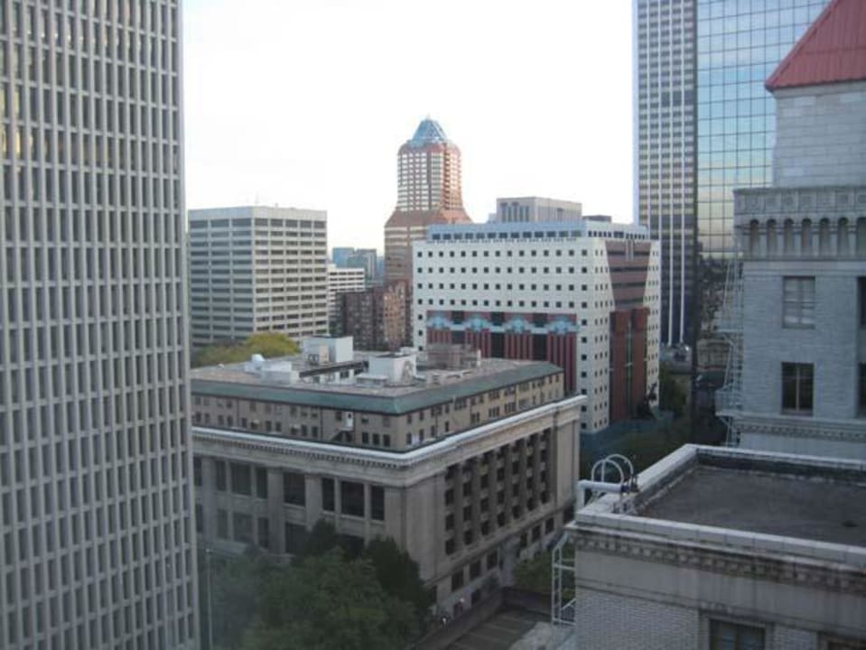 Blick von der 19. Etage Hotel Hilton Portland & Executive Tower