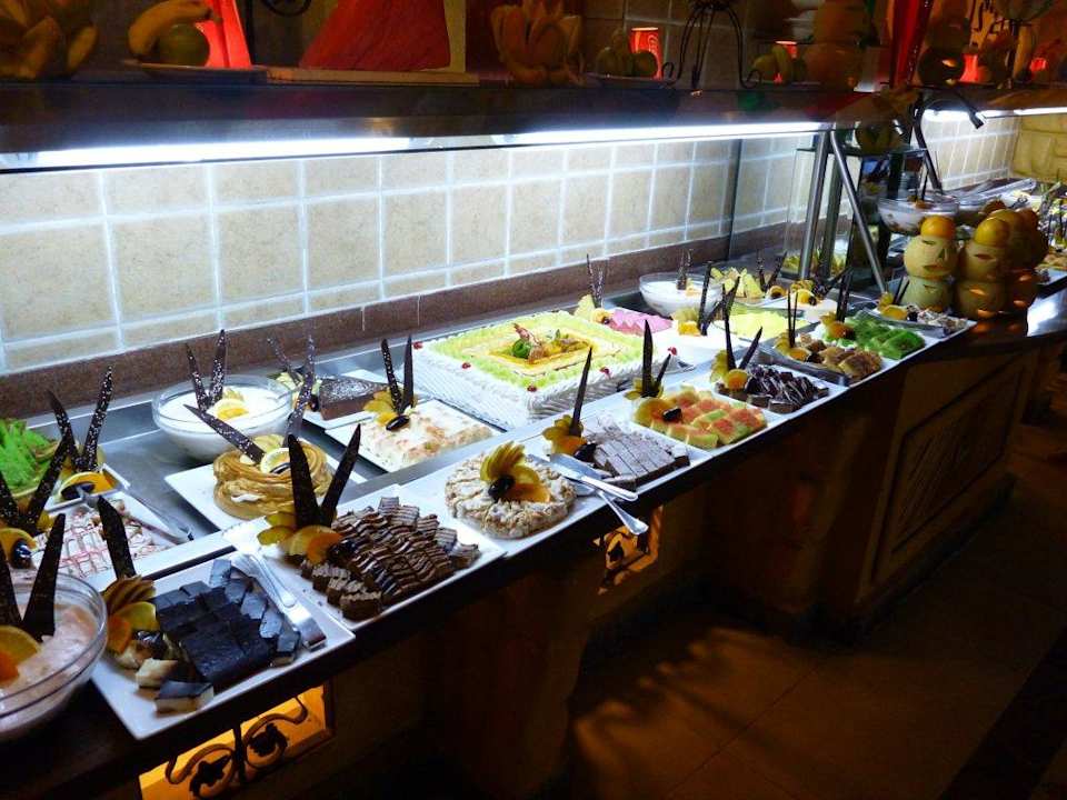 Büffet der Süßspeisen Pickalbatros Alf Leila Wa Leila Resort - Neverland Hurghada