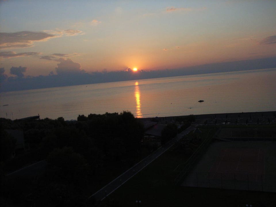 7:00 Uhr vom Balkon Olympos Beach Hotel