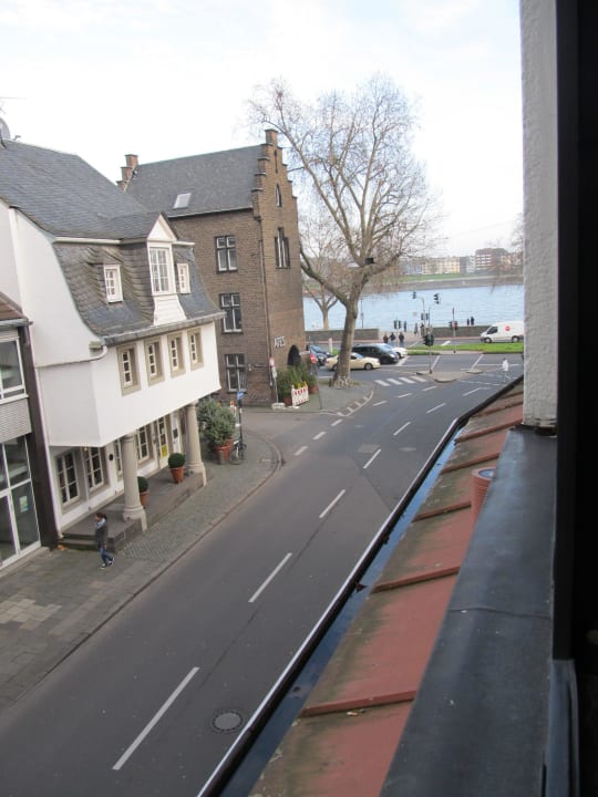 Zimmerausblick - Richtung Rhein Hotel Lyskirchen Köln