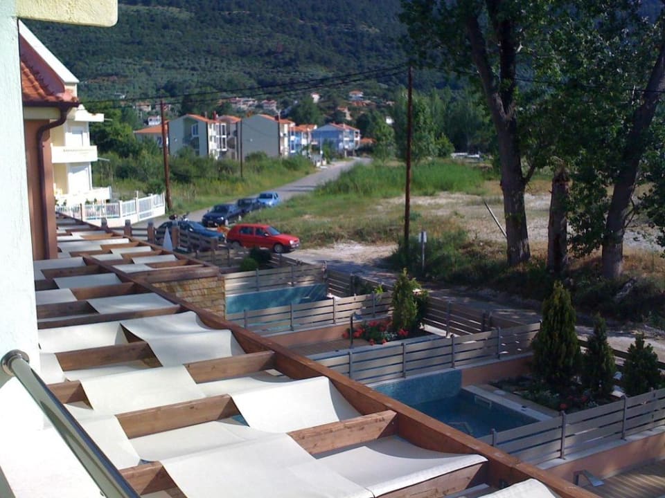 Ausblick von dem Balkon Alexandra Golden Boutique - Adults only