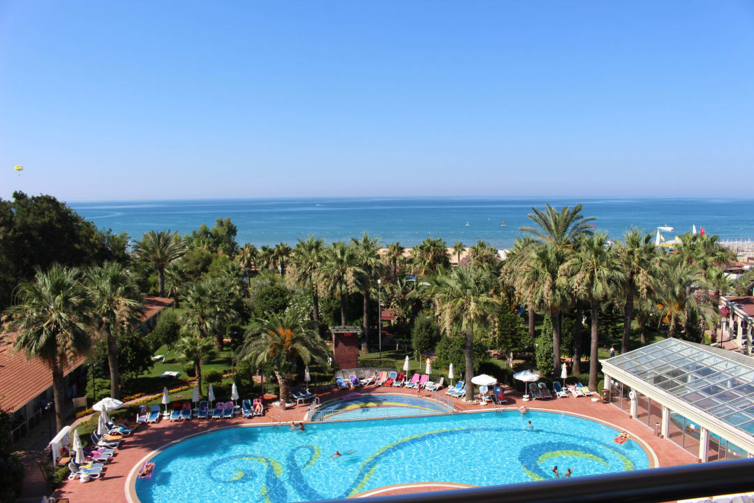 Unser wunderschöner Ausblick vom Balkon Seher Kumköy Star Resort & Spa