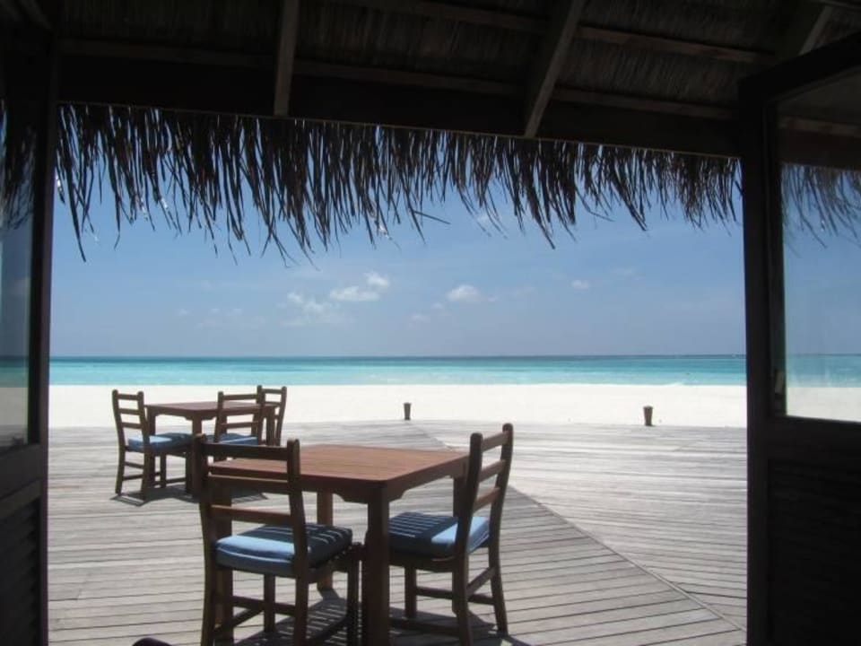Maalan-Restaurant Ausblick Meeru Maldives Resort Island