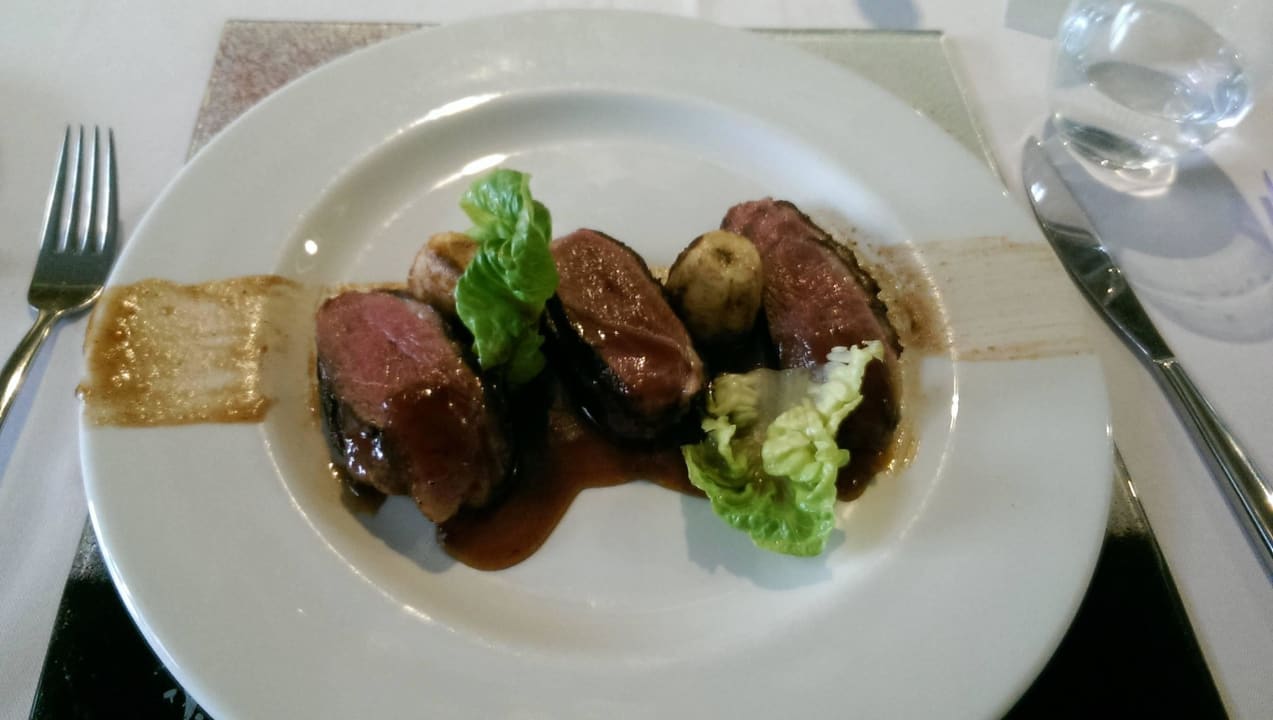 Ente mit Banane Hotel Riu Palace Meloneras