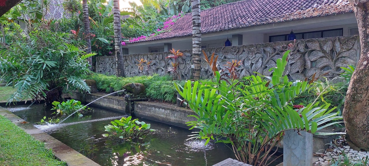 Gartenanlage Puri Santrian