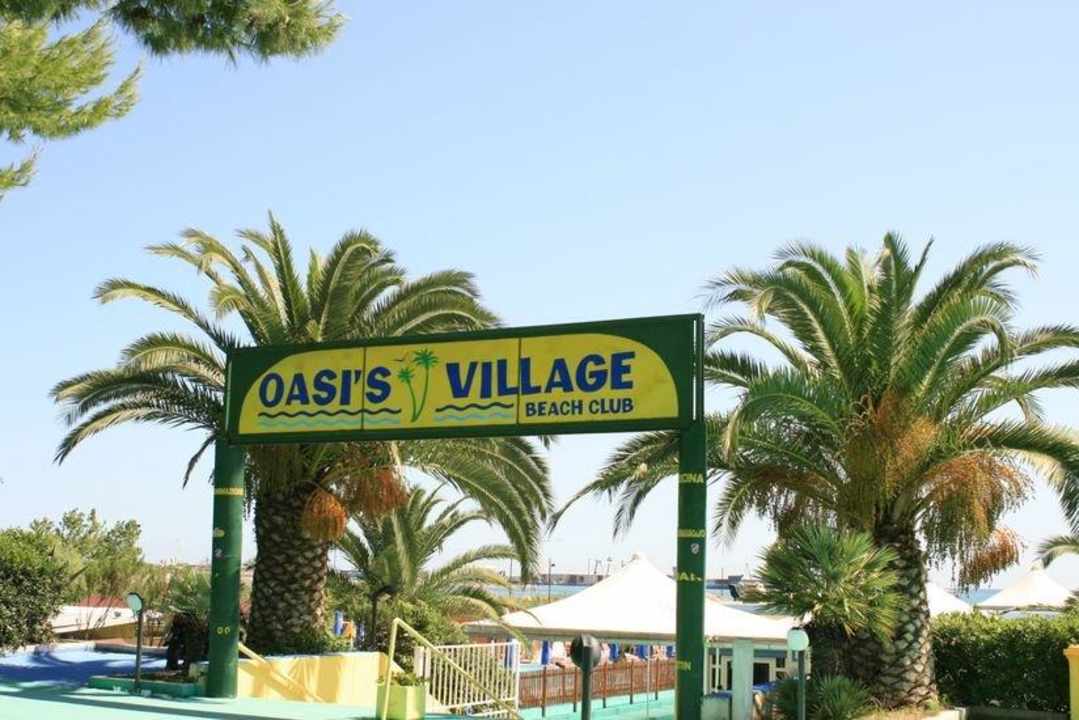 Ingresso Oasi's Village Beach Club Complesso Turistico Giorgione - Oasi's beach Village