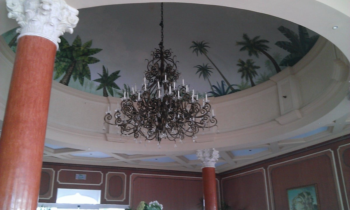 Leuchter in der Lobby Iberotel Palace