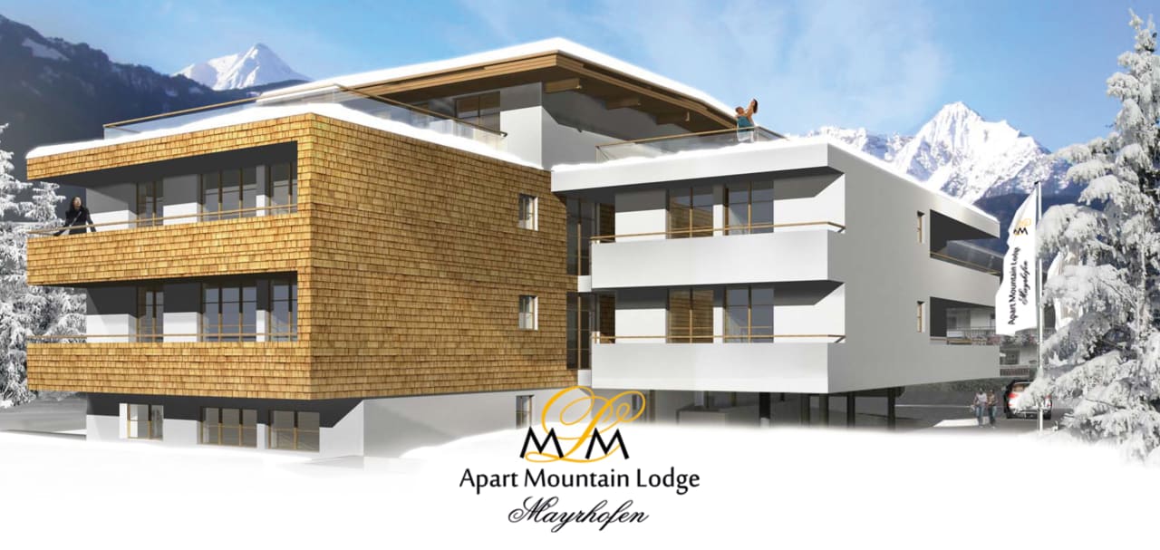 Außenansicht Apart Mountain Lodge Mayrhofen