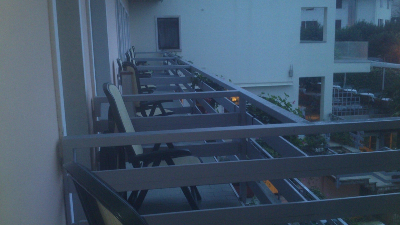 Blick direkt vom Balkon Hotel Castello Lake Front