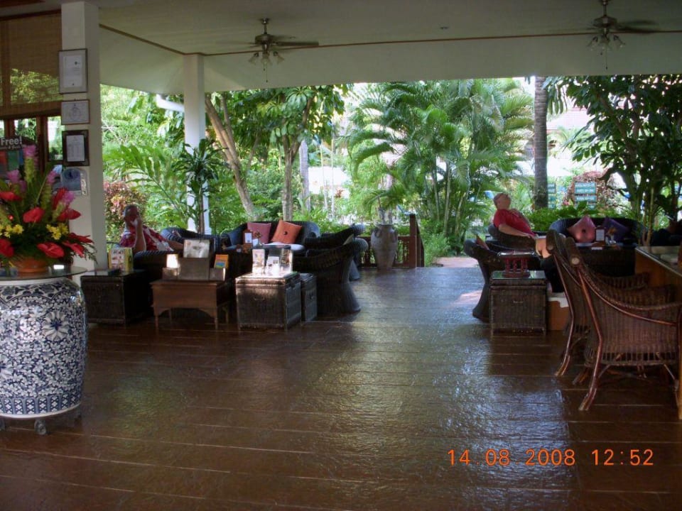 Rezeption von Innen Paradise Beach Resort, Samui